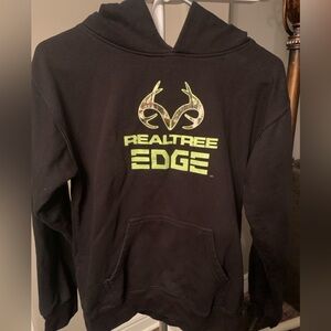 Real Tree Youth XL Black Hoodie